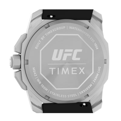 Timex Timex Ufc Icon Chronograph 45mm Rubber Band