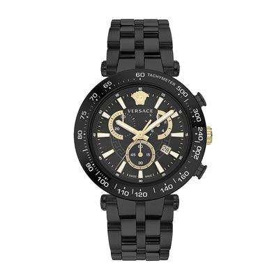 Versace Bold Chrono Chronograph 46mm Stainless Steel Band