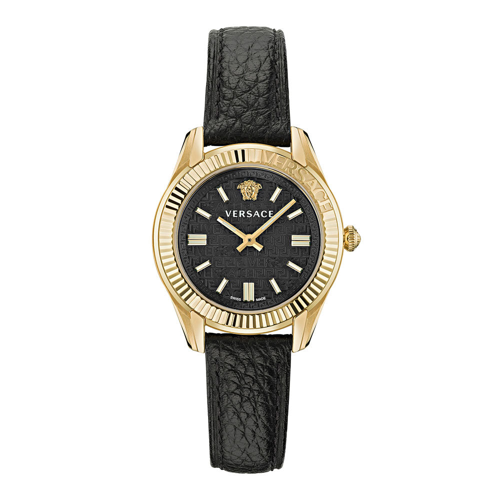 Versace Greca Timex Lady 2-Hand 35mm Leather Band