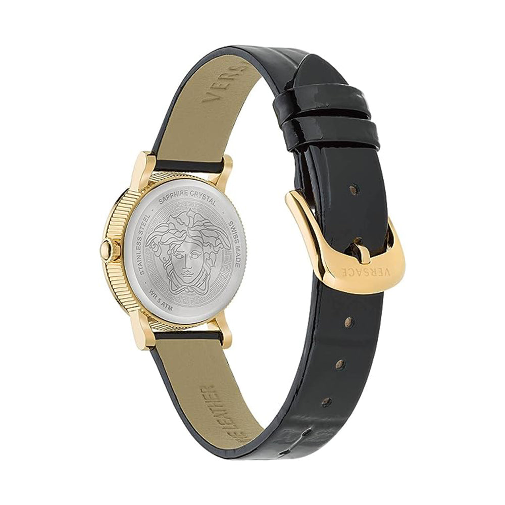 Versace Versace Petit 2-Hand 28mm Leather Band