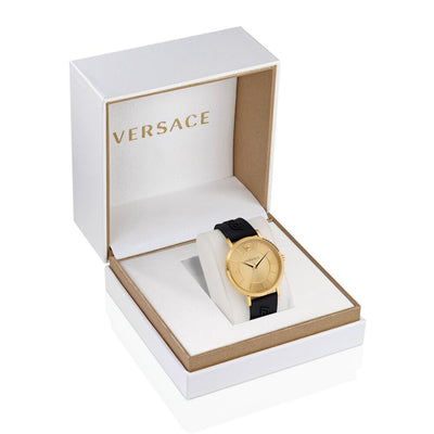 Versace V-Eternal 3-Hand 42mm Rubber Band