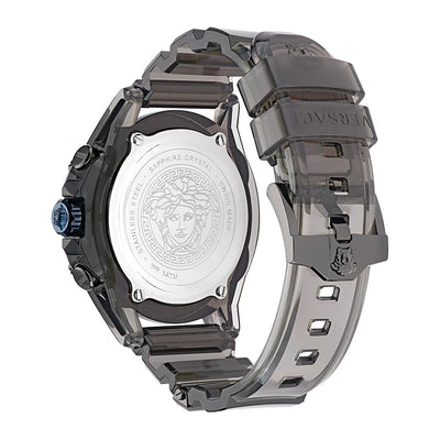 Versace Icon Active Multifunction 44mm Rubber Band