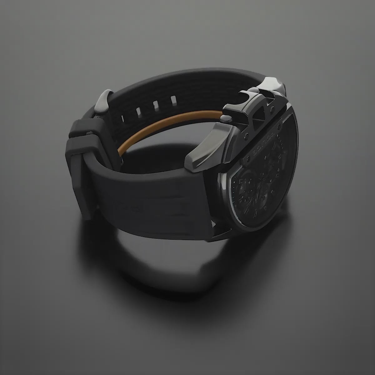 Police Daintree Multifunction 45mm Rubber Band