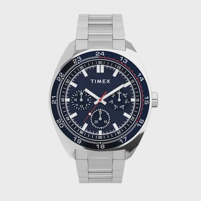 Timex Weston Multifunction 45mm Stainless Steel Band
