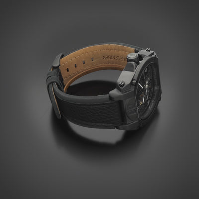 Police Norwood Automatic 45mm Leather Band
