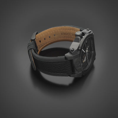 Police Norwood Automatic 45mm Leather Band