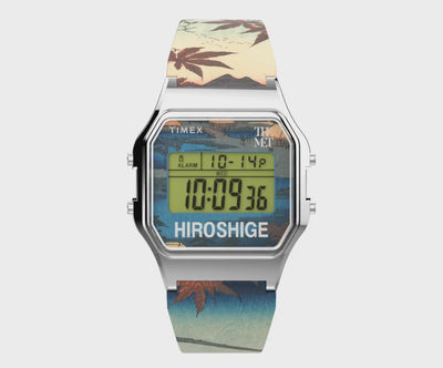 Timex The Met Hiroshige Digital 34mm Resin Band