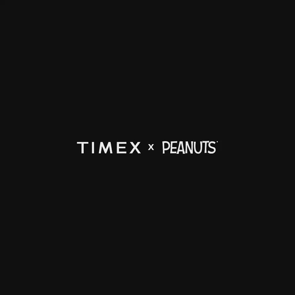 Timex Marlin x Peanuts  34mm Leather Band