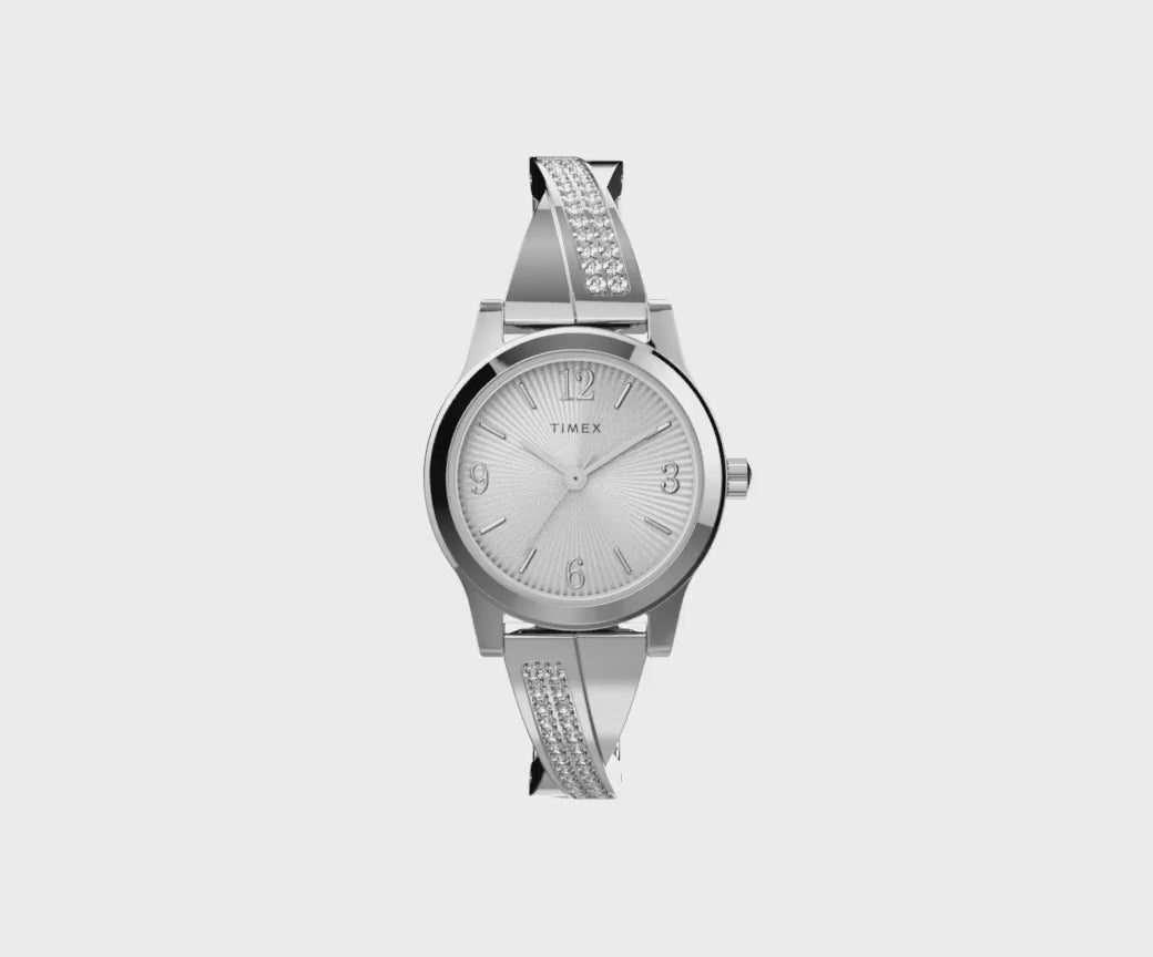 Timex Main Street 3-Hand 25mm Stainless Steel Band