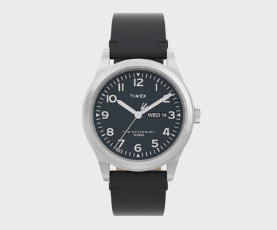Timex Waterbury Traditional Day-Date 39mm Leather Band