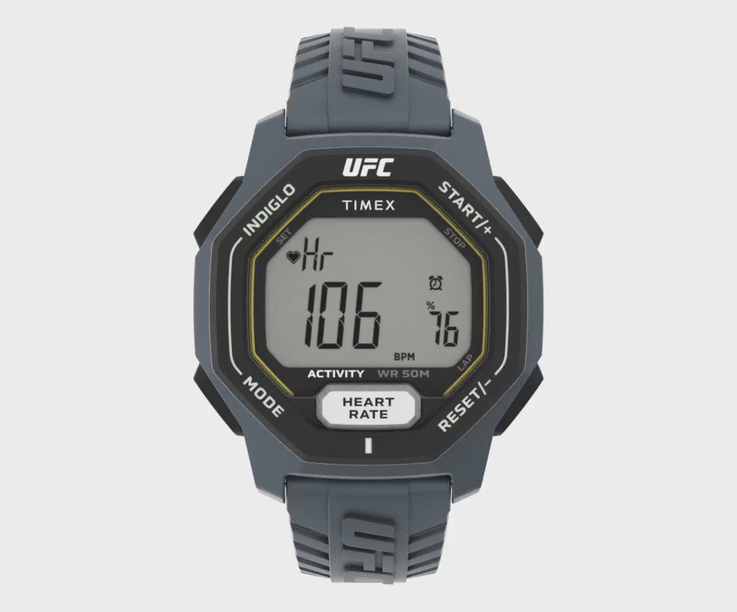 Timex Timex Ufc Spark Digital 46mm Resin Band