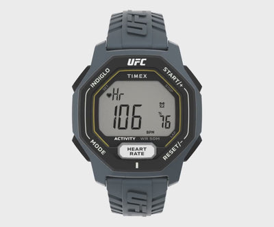 Timex Timex Ufc Spark Digital 46mm Resin Band