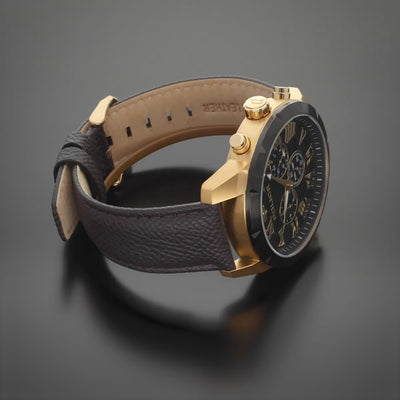 Police Roman Multifunction 45mm Leather Band