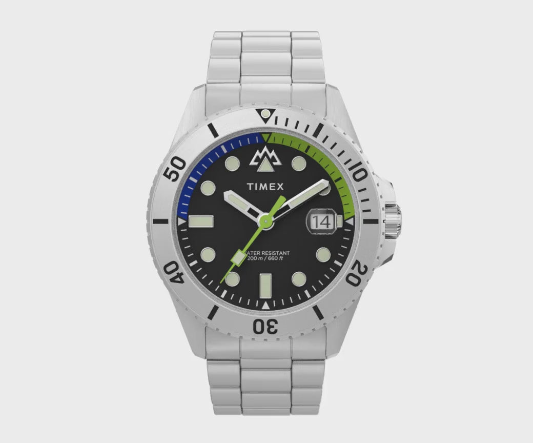 Timex Expedition North Date 43mm Stainless Steel Band