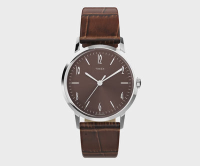 Timex Marlin Hand-wound 34mm Leather Band