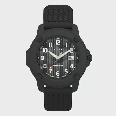 Timex Expedition Timber Date 42mm Silicone Band