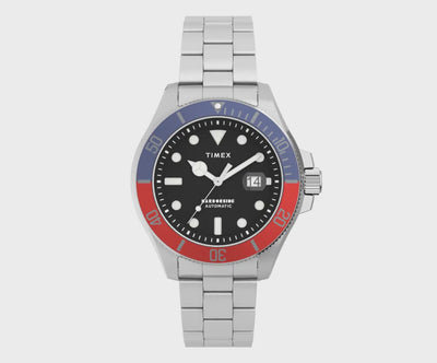 Timex Harborside Coast Date 43mm Stainless Steel Band