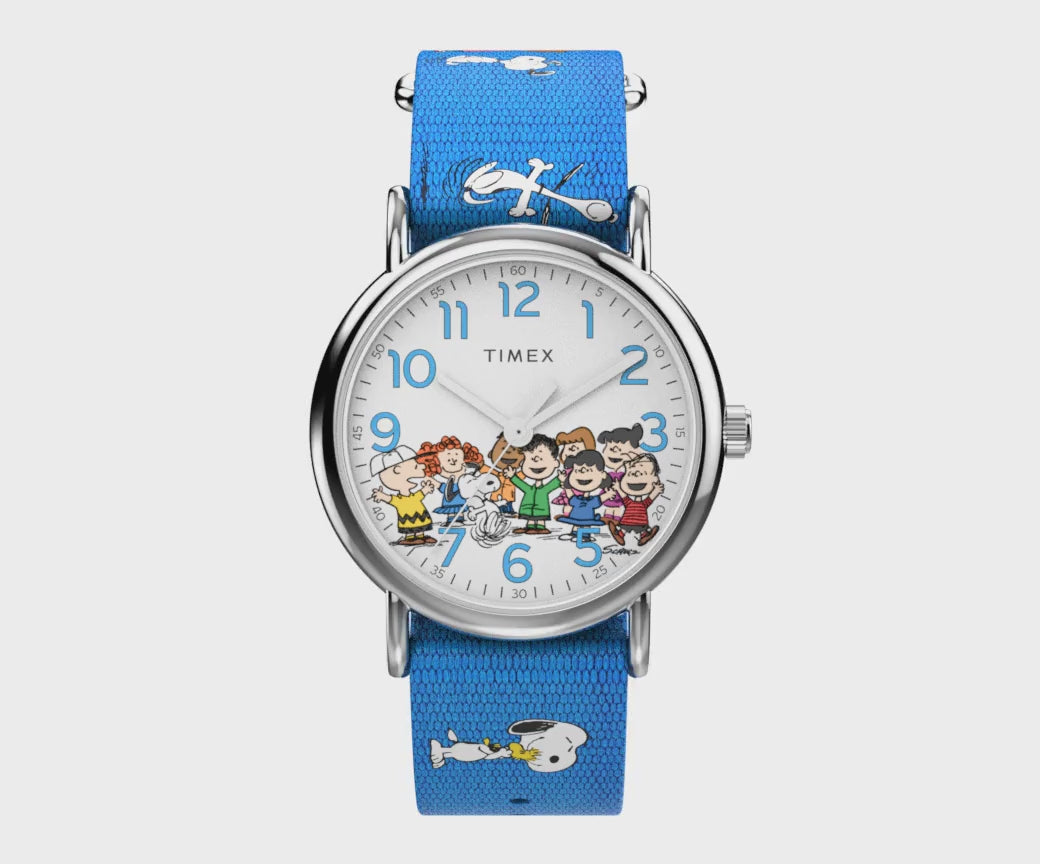 Timex Timex Weekender x Peanuts Gang'S All Here 3-Hand 38mm Fabric Band