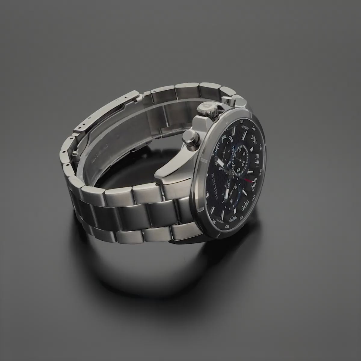 Police Malawi Multifunction 45mm Stainless Steel Band