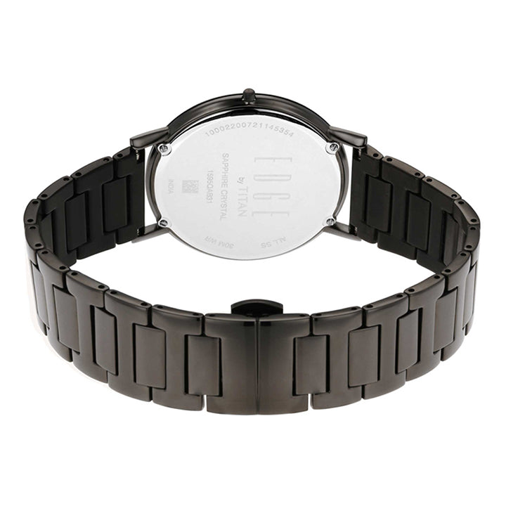 Titan Edge 3-Hand 38mm Stainless Steel Band