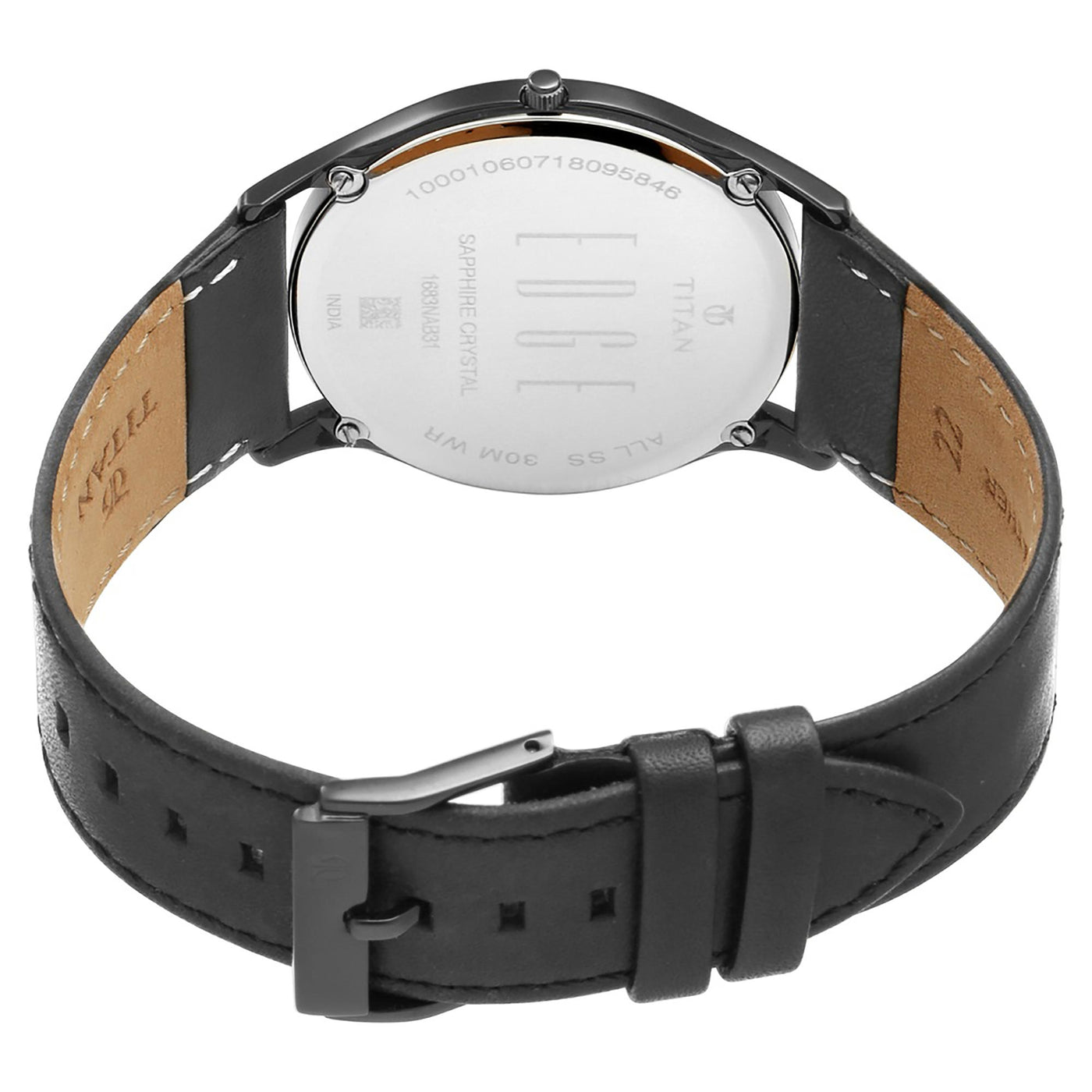 Edge Date 39mm Leather Band