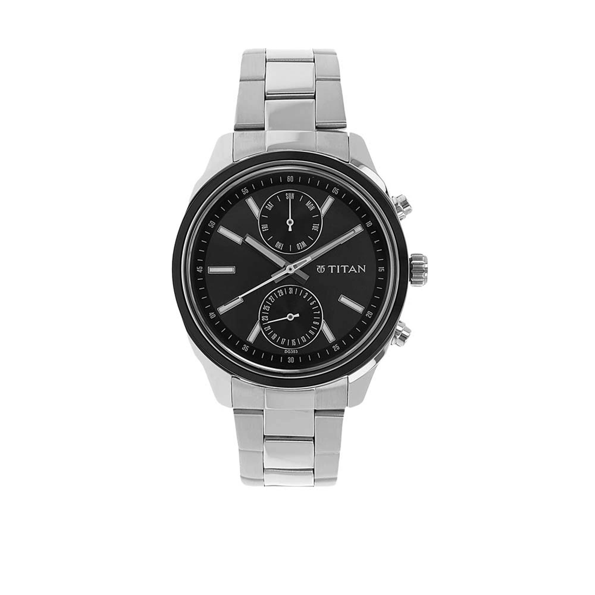 Neo Chronograph 48mm Stainless Steel Band – Watch Republic PH