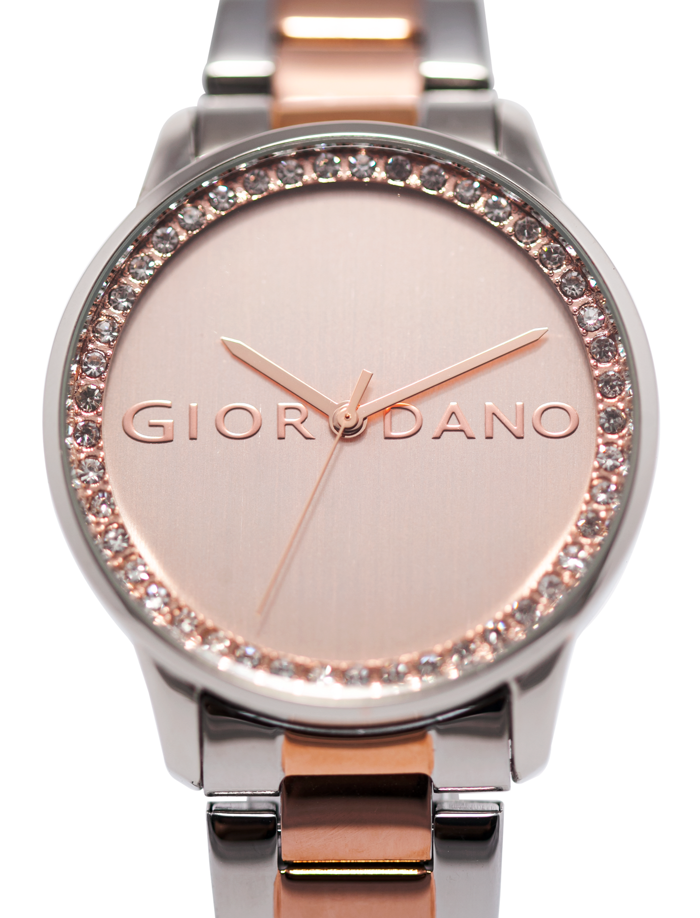 Giordano Classic-Ladies 3-Hand 36mm Stainless Steel Band