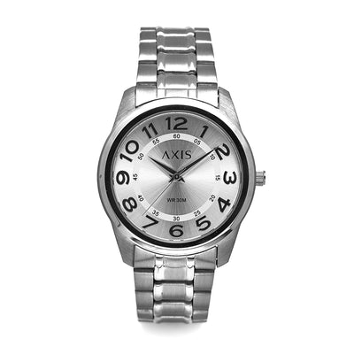 Bruno 3-Hand 38mm Stainless Steel Band