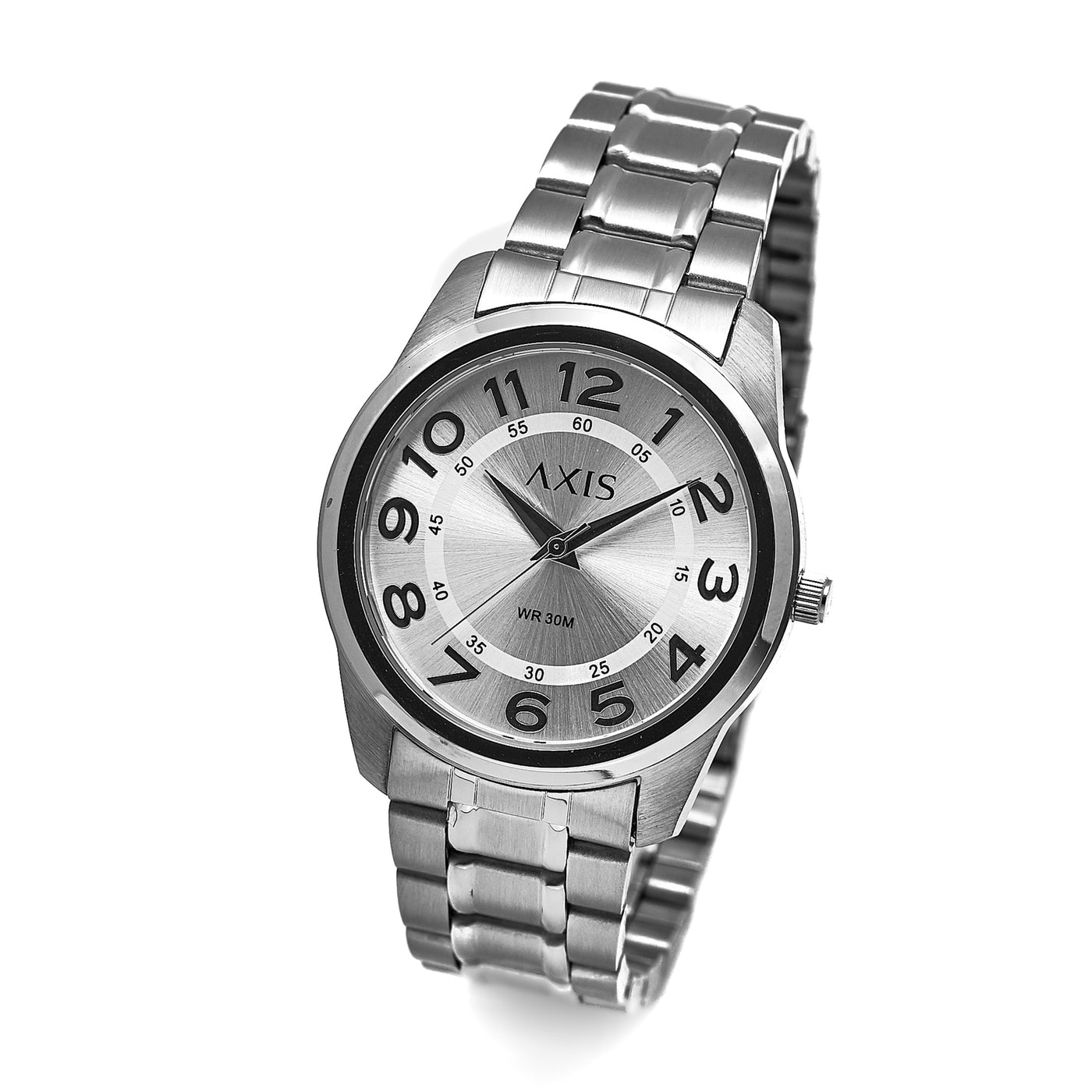 Bruno 3-Hand 38mm Stainless Steel Band
