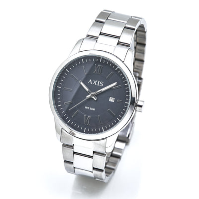 Henry 3-Hand 42mm Stainless Steel Band