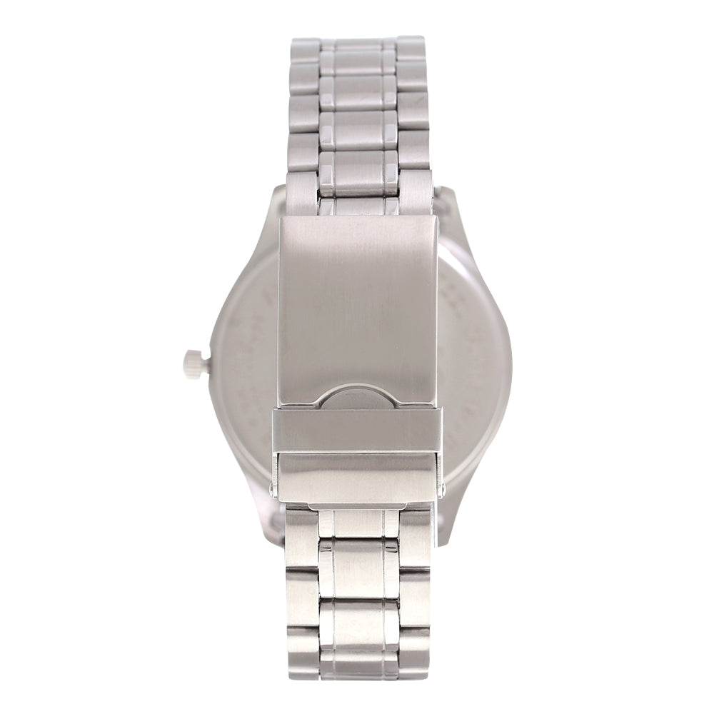 George 3-Hand 42mm Stainless Steel Band