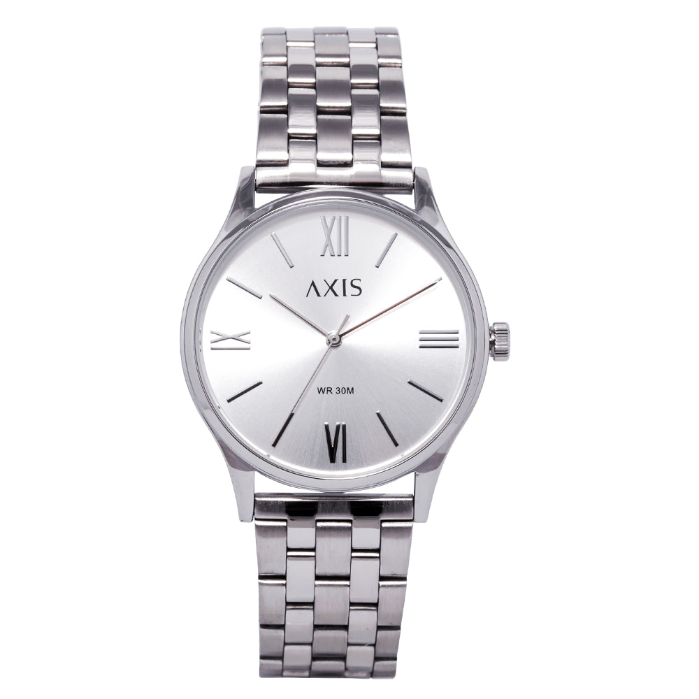 Axis Andrew 3-Hand 42mm Stainless Steel Band – Watch Republic PH