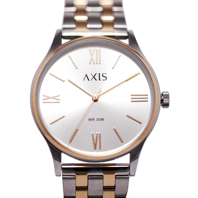 Axis Luke 3-Hand 42mm Stainless Steel Band