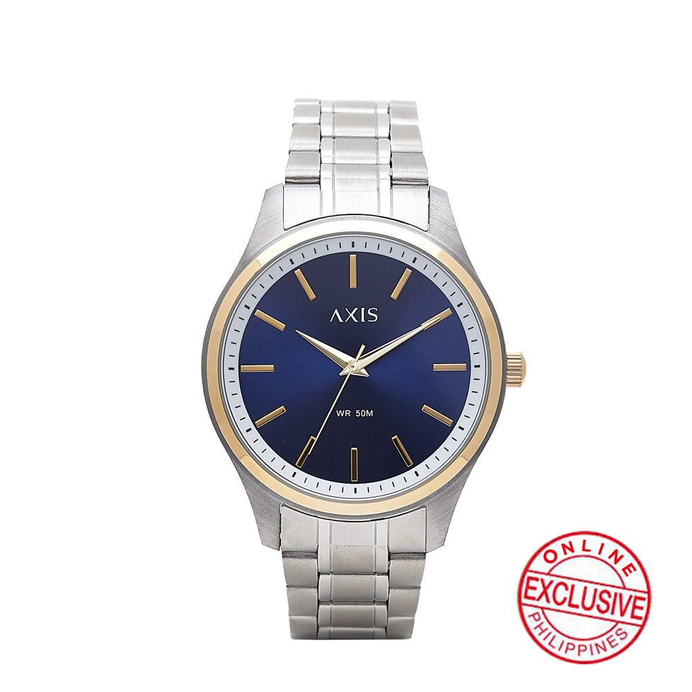 Logan 3-Hand 42mm Stainless Steel Band – Watch Republic PH