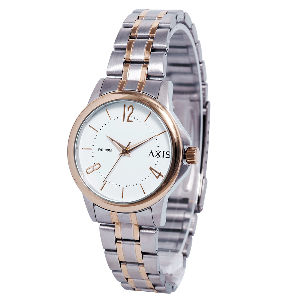 Axis Ana 3-Hand 32mm Stainless Steel Band