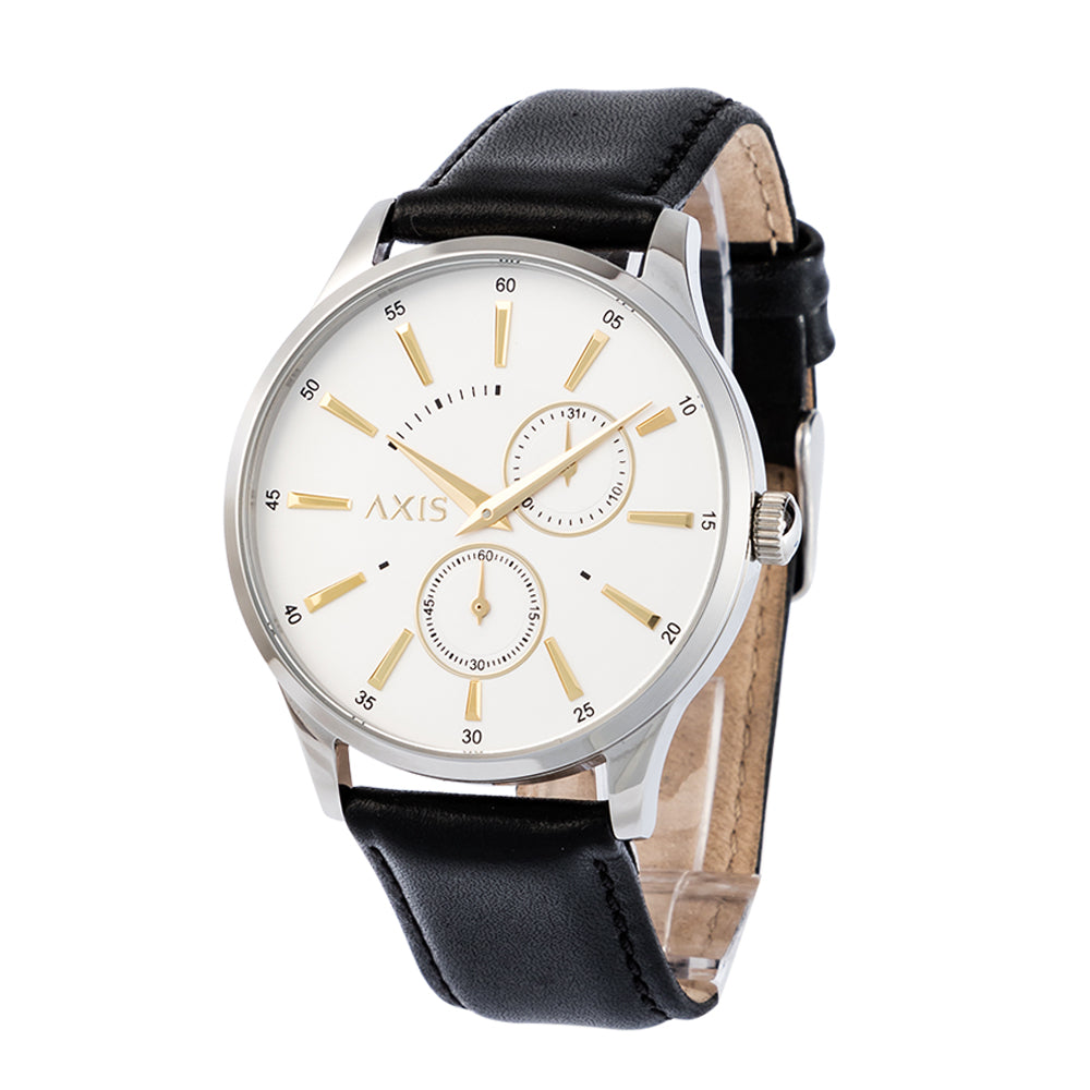Marcel Multifunction 42mm Leather Band – Watch Republic PH