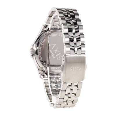 Axis Hugh 3-Hand 42mm Stainless Steel Band