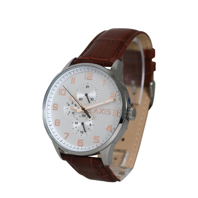 Axis Charles Multifunction 44mm Leather Band
