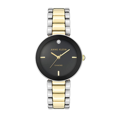 Anne Klein Metals 3-Hand 32.5mm Metal Band