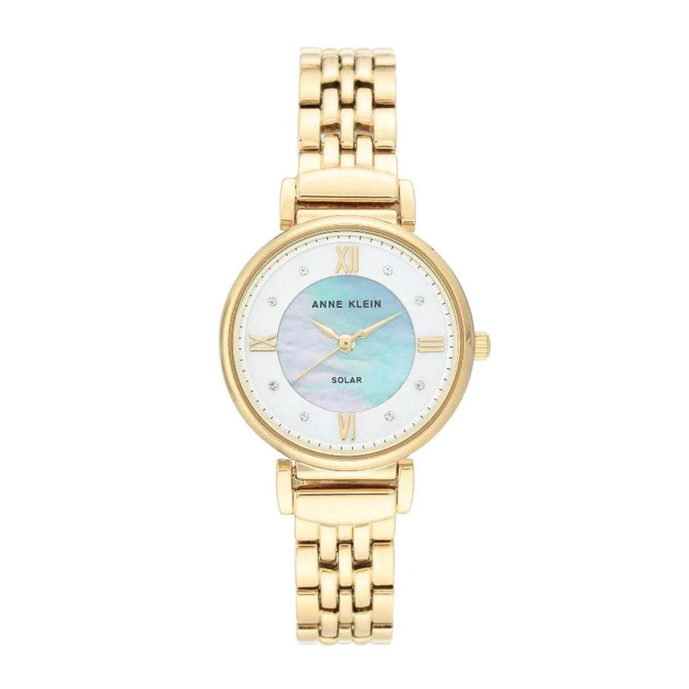 Anne Klein Metals 3-Hand 30mm Metal Band