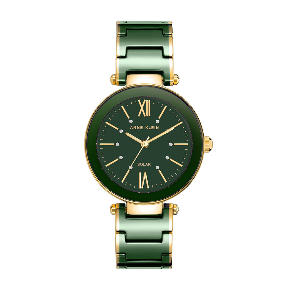 Anne Klein Metals 3-Hand 36mm Metal Band