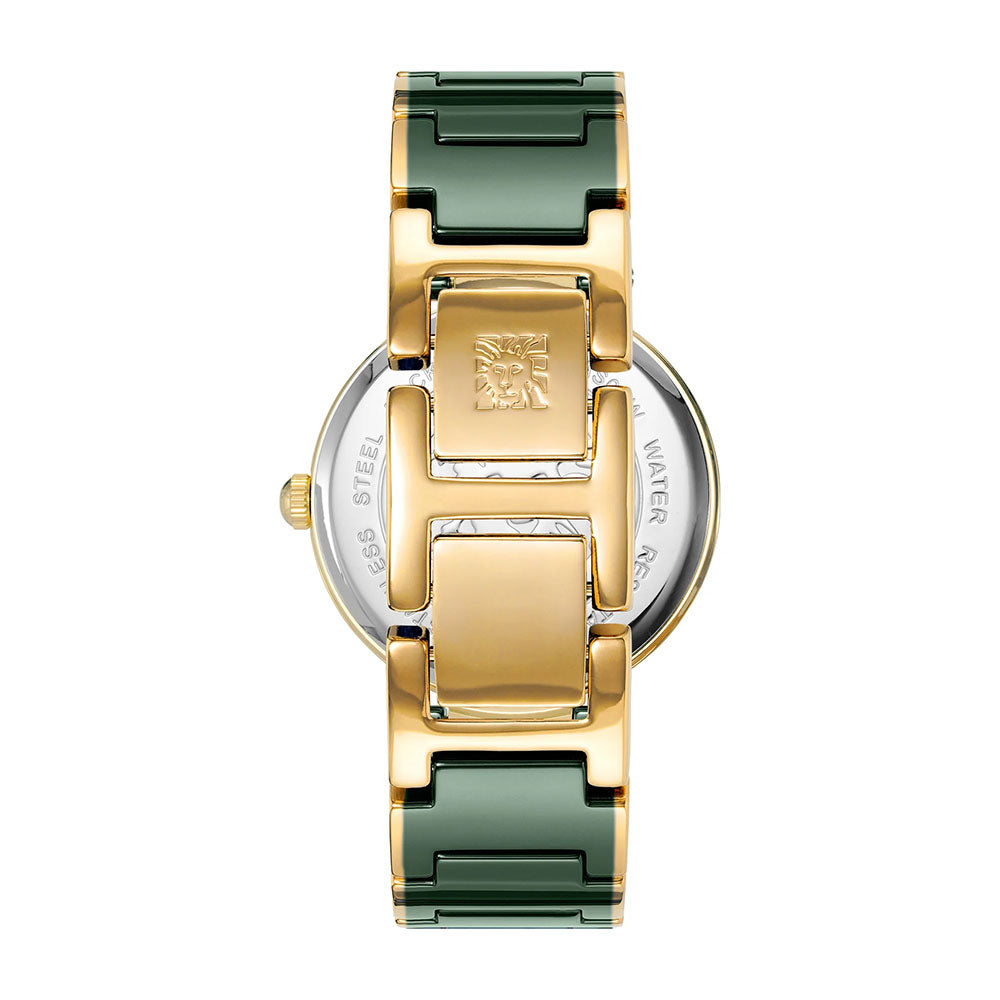 Anne Klein Metals 3-Hand 36mm Metal Band