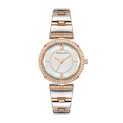 Anne Klein Metals 3-Hand 30mm Metal Band