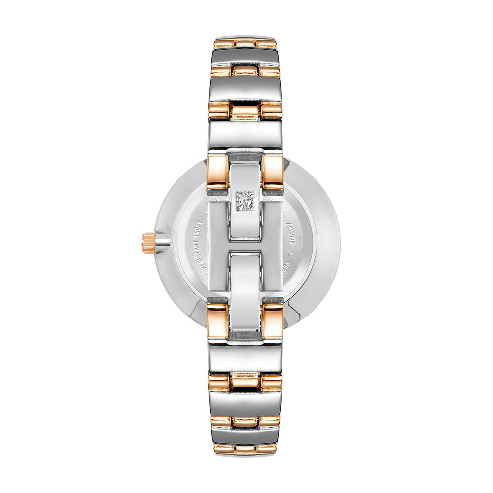 Anne Klein Metals 3-Hand 30mm Metal Band