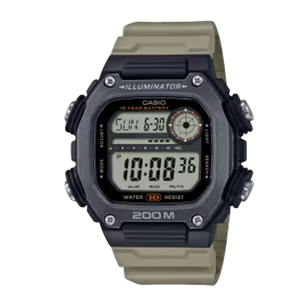Casio Sports Digital Digital 50.4mm Resin Band