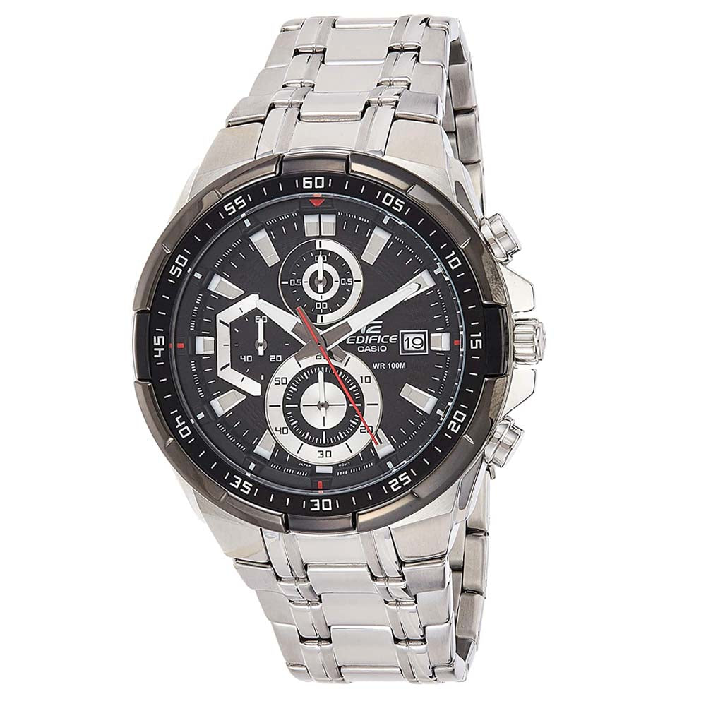 Edifice Standard Chronograph 54mm Stainless Steel Band