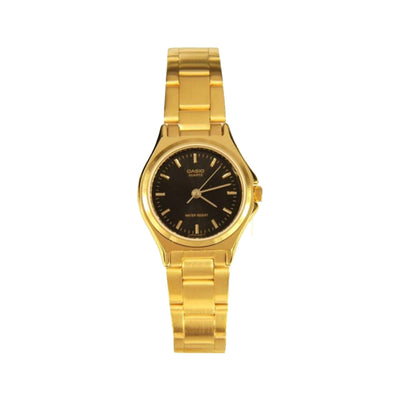Analog Gold 3-Hand 27mm Stainless Steel Band