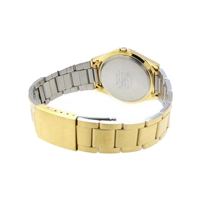 Analog Gold 3-Hand 27mm Stainless Steel Band