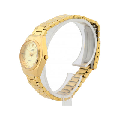 Analog Gold Date 26mm Stainless Steel Band