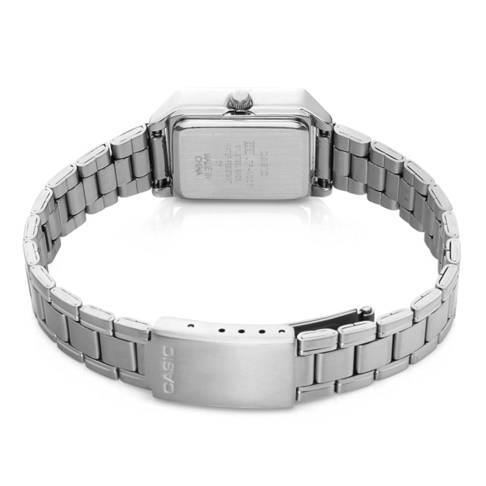 Casio Analog Steel 3-Hand 20.7mm Stainless Steel Band